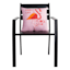 Pink Flamingo Party Like a Flockstar Square Outdoor Throw Pillow, 17"