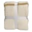 Honeybloom Natural Stripe Cozy Knit Throw Blanket, 50x60