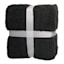 Honeybloom Dark Grey Cozy Knit Bed Blanket, Full/Queen