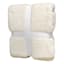 Honeybloom Natural Stripe Cozy Knit Bed Blanket, Full/Queen