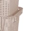 Crossover Weave Stackable Storage Basket, Tan