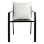 Tristan Heather White Premium Oversized Square Outdoor Throw Pillow, 20"