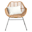 White Lumbar Outdoor Throw Pillow, 14x20