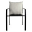 Fiddlestix Linen Premium Oversized Square Outdoor Throw Pillow, 20"