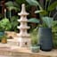 Japi Brut Moss Green Outdoor Planter, Small