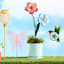 Pink Butterfly Yard Stake, 20"