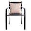 Tracey Boyd Pink Abstract Square Outdoor Throw Pillow, 18"