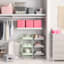 Grey Stackable Storage Basket, Small