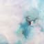 13-Piece Olana Turquoise Watercolor Shower Curtain Set, 70x72