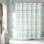 13-Piece Vinton Multicolor Striped Shower Curtain Set, 70x72