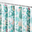 13-Piece Yara Multicolor Abstract Leopard Print Shower Curtain Set, 70x72