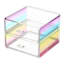 2-Drawer Rainbow Cosmetic Organizer