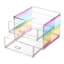 2-Drawer Rainbow Cosmetic Organizer