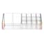 Rainbow Multi Compartment Cosmetic Organizer