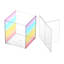 Rainbow Square Cosmetic Brush Holder
