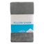 Grey Plush Pillow Sham, 20x28