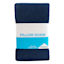 Navy Blue Plush Pillow Sham, 20x28