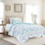 3-Piece Wavy Printed Duvet Set with Insert, Twin/Twin XL
