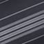 3-Piece Black Collegiate Stripe Printed Duvet Set with Insert, Twin/Twin XL