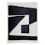 Crosby St. Abstract Micro Plush Throw Blanket, 50x60
