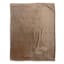 Honeybloom Solid Brown Micro Plush Throw Blanket, 50x60