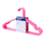 10-Pack Hangers, Pink