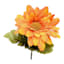 Orange Daisy Floral Bush, 17"