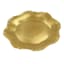 Gold Scalloped Charger Plate, 13"