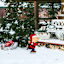 Charlie Brown Skating Yard Stake, 24"
