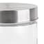Glass Canister with Screw On Metal Lid, 24oz