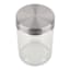 Glass Canister with Screw On Metal Lid, 37oz