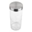 Glass Canister with Screw On Metal Lid, 67oz