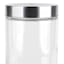 Glass Canister with Screw On Metal Lid, 67oz