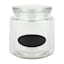 Glass Canister with Chalk Label, 50oz