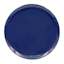 Set of 4 Solid Blue Melamine Dinner Plates, 10"