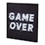 Game Over Canvas Wall Sign, 12"