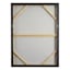 Framed Gold Glitter Abstract Enhanced Canvas Wall Art, 30x40