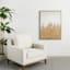 Framed Gold Glitter Abstract Enhanced Canvas Wall Art, 30x40