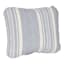 Calisto Pinstripe Outdoor Corded Back Cushion