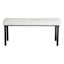 Tristan Heather White Premium Outdoor Bench Cushion