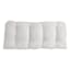 Tristan Heather White Premium Outdoor Wicker Settee Cushion