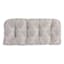 Andorra Umber Outdoor Wicker Settee Cushion