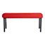 Cherry Canvas Outdoor Bench Cushion