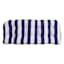 Providence Navy Blue Awning Stripe Outdoor Wicker Settee Cushion
