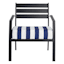 Providence Navy Blue Awning Single Outdoor Deep Seat Cushion