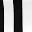 Providence Black Awning Stripe Outdoor Bench Cushion