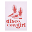 Disco Cowgirl Canvas Print Wall Art, 12x16