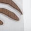 Cutout Leaves Wooden Wall Art, 12x16