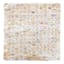 Honeybloom Woven Natural Square Placemat, White