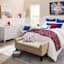 Taylor 3-Drawer Faux Wood Dresser, White